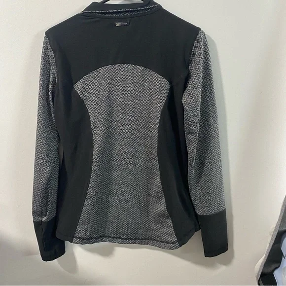 Betsey Johnson Black and Gray Performance Jacket - Picture 6 of 8